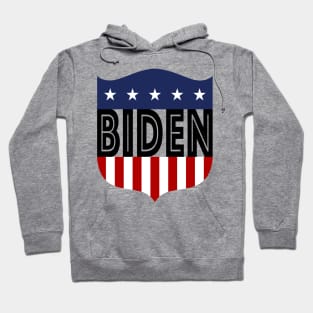 biden stars and stripes crest Hoodie